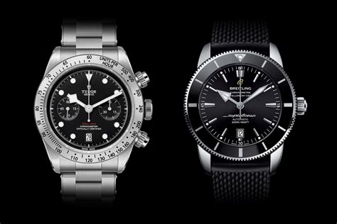 breitling superocean vs tudor black bay